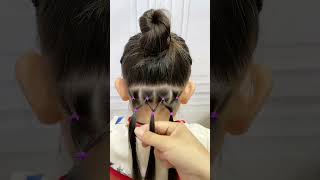 #Children s hairstyle#Girls hairstyles#Compile and distribute tutorials#Fragmented hai