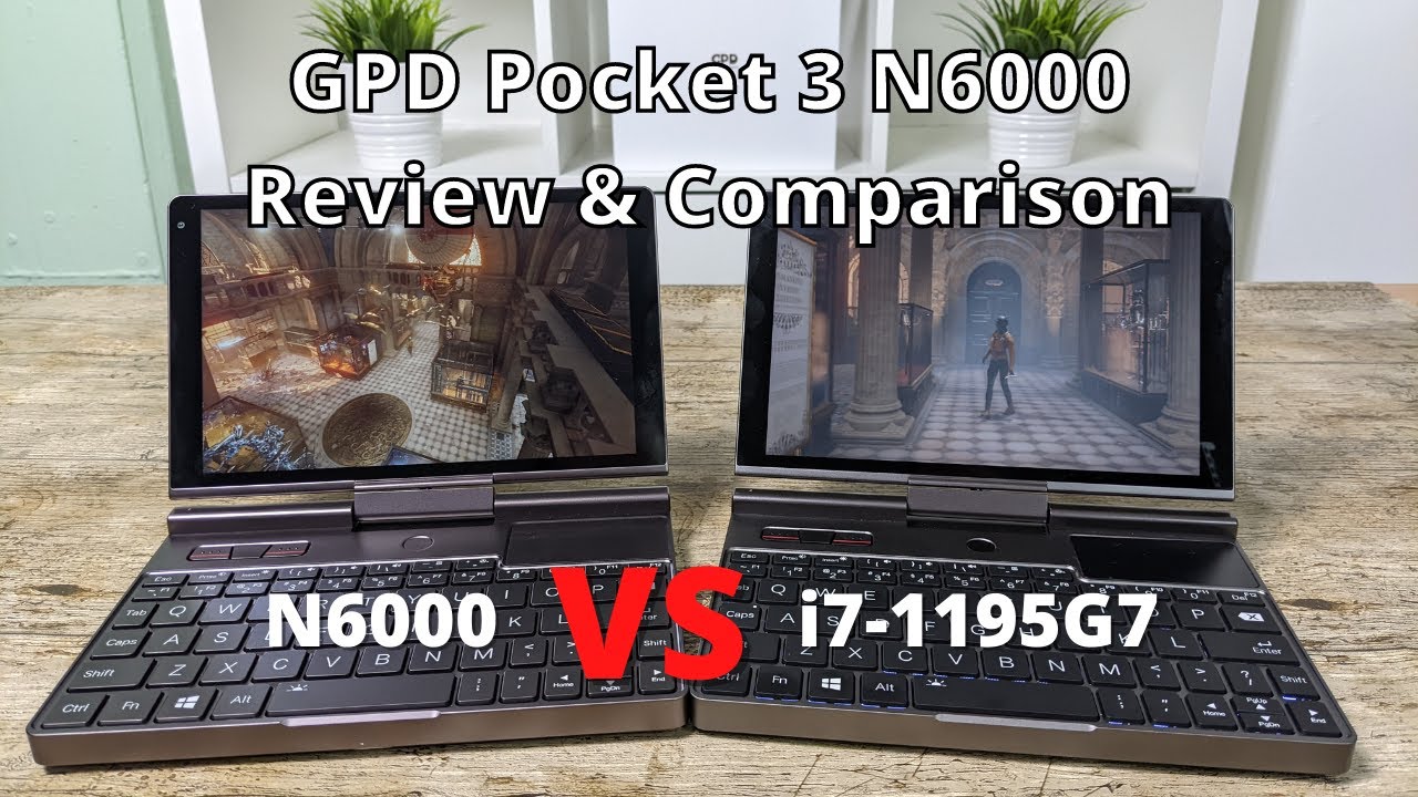 GPD Pocket 3 Ordinateur Portable Mini Tablette PC Écran 8 Pouces i7-1195G7  Prise US