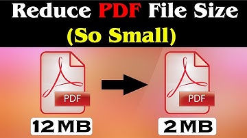 [Easy GUIDE] How to Make a PDF File Smaller Size (100% Working)