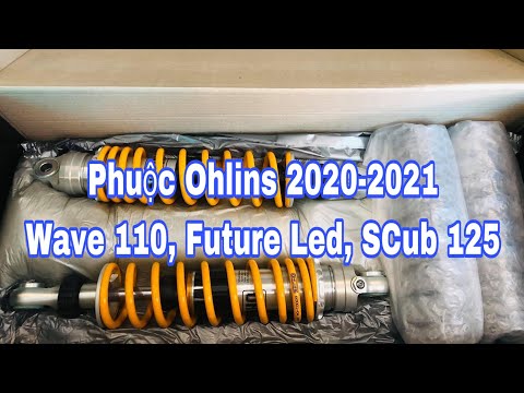 Video 31. Phuộc Ohlins size zin cho Future Led, Super Cub... - youtube