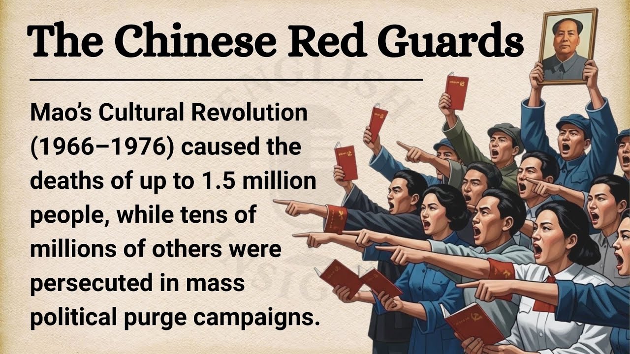 🇨🇳 Mao Zedong: The Chinese Cultural Revolution | Learn English Through Story Level 3 | Graded Reader