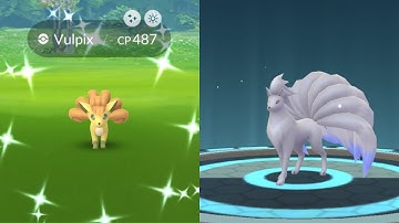CATCHING NEW SHINY VULPIX IN POKÉMON GO!!! Shiny Ninetails Evolution!