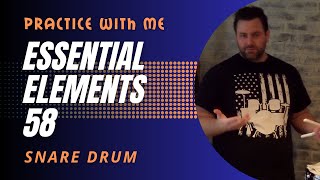 Famous Essential Elements Percussion #58 For Snare Drum | Hard Rock Blues Wealth