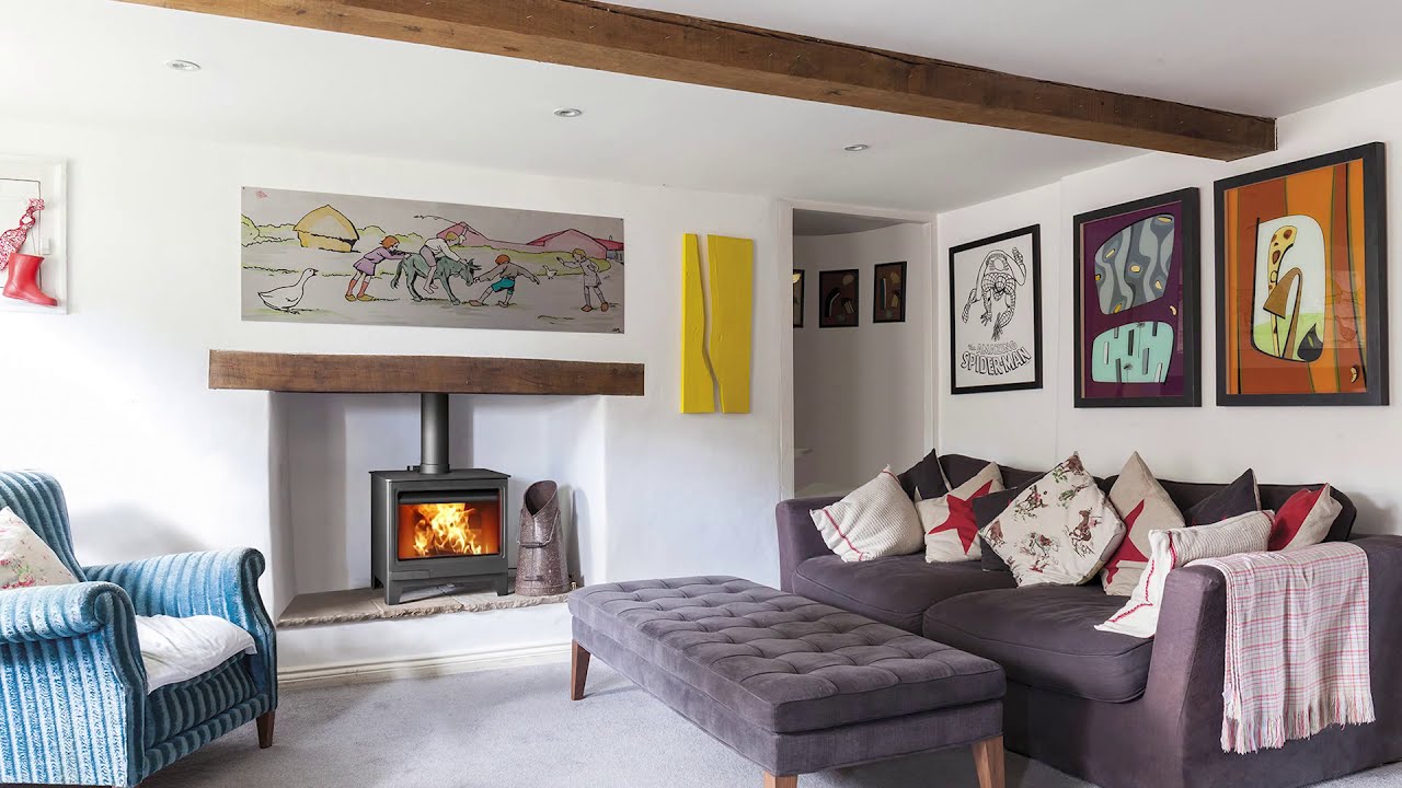 Hunter Herald Allure 7 Wood Burning Stove - YouTube