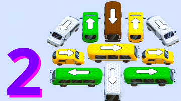 🚌 Yarn Bus: Traffic Jam 🧶 GAMEPLAY Part 2 Levels 8-12 (Android, iOS)