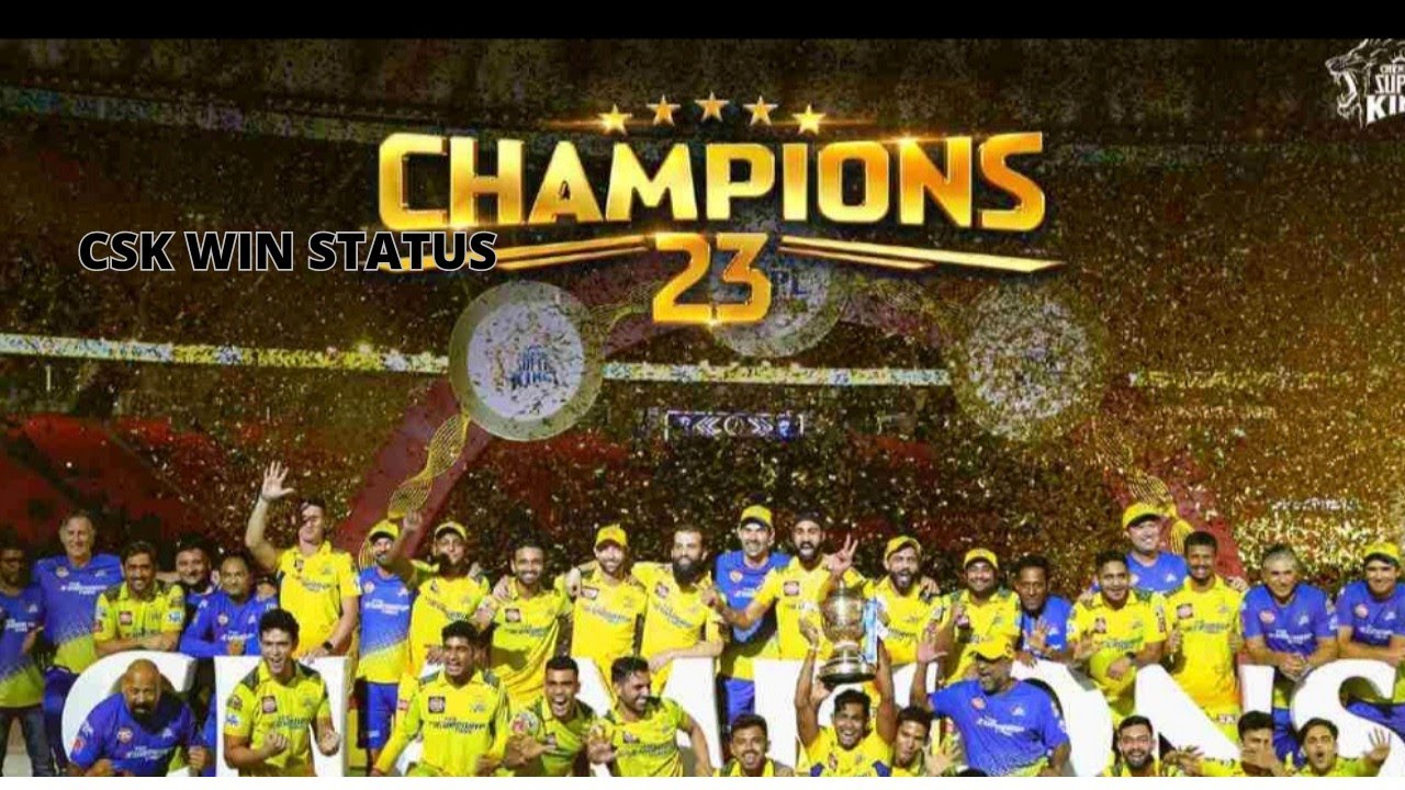CSK win ipl2023🏆🏆// Chennai Super King IPL win status🏏 - YouTube
