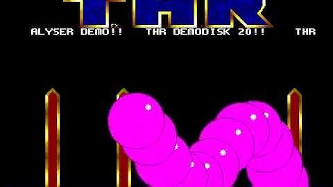 vectrosine intro & bob demo by hacking relation for Amiga