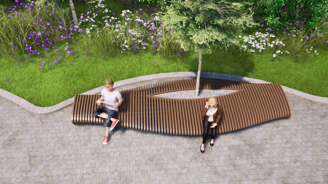 PARAMETRIC BENCH - YouTube