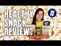 HEALTHY SNACK REVIEW | Trying New Healthy Snacks | WW (WeightWatchers) Points/Calories/Macros