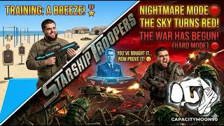 THE WAR HAS BEGUN! 🎖️ | #starshiptroopersultimatebugwar part 3 @capacitymoon9053