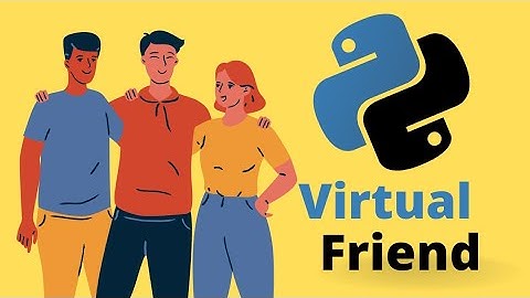 Create A Virtual Talking Friend 4 Lines of Python | Tech Ababeel