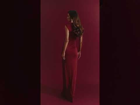 vestido longo vermelho anfitrite 0807 oásis resortwear