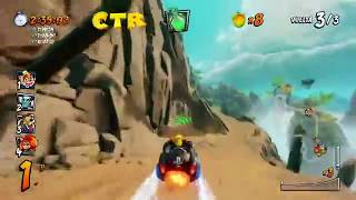 CTR - Nitro Fueled - Parque Prehistórico (Desafío CTR)