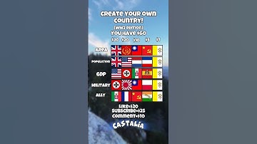 Create your own country [WW2 Edition] #shorts #mapping #geo #geotube #mapper