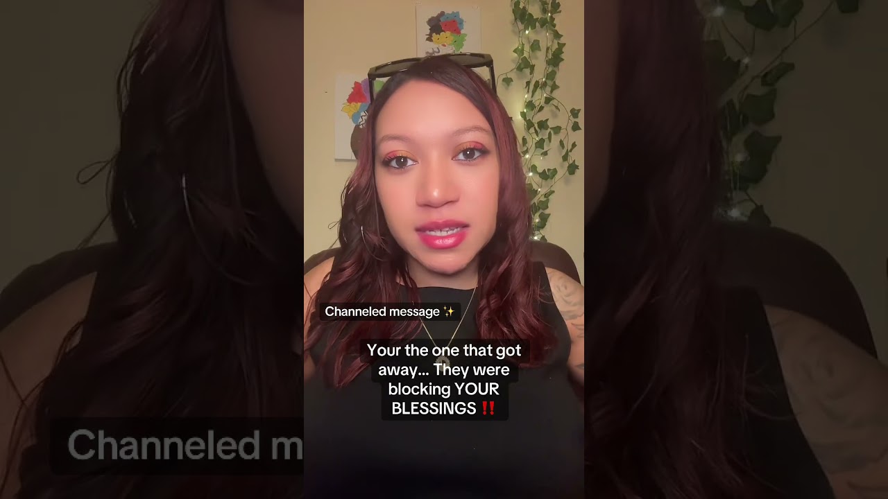 Your the one that got away... They were blocking YOUR BLESSINGS ‼️