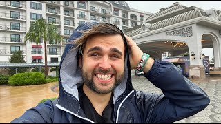 Walt Disney World Hurricane Vlog | Disney's Riviera Resort & Christmas Party 2022 | Adam Hattan