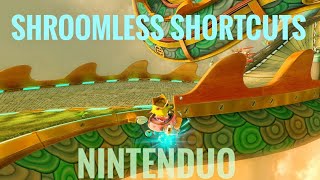 Shroomless shortcuts 200cc Mario kart 8 deluxe