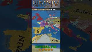EU4 Voltaires Nightmare 2 - West Europe timelapse #shorts