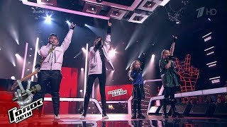 Kazachenko, Shaplyko, Bazykina, Aminova. "Eye of the Tiger" - Battles - Voice Kids Russia - Season 7