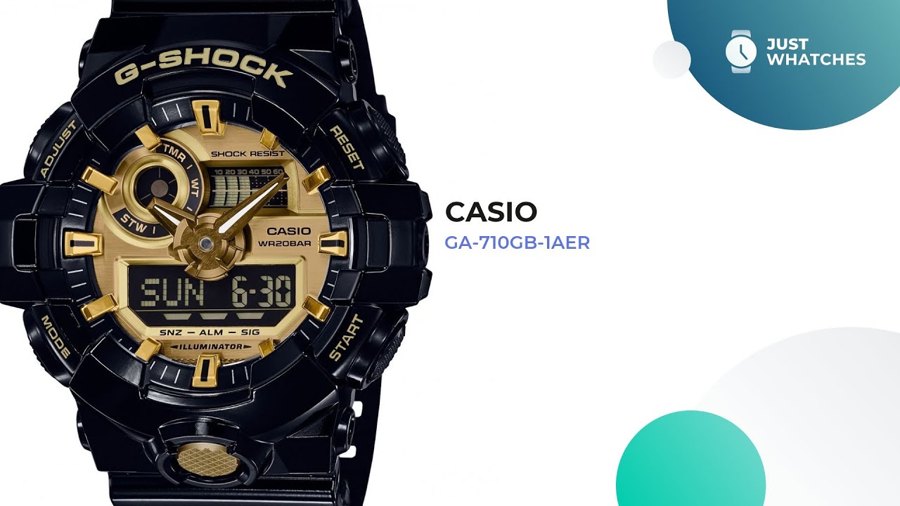Sports Casio GA-710GB-1AER Watches for Fashionable Men Detailed Specs, Features, Prices