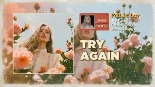 Audra Watt - Try Again ft. Marc E Bassy (Lyrics)