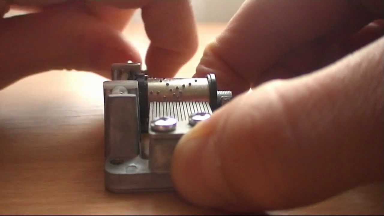 Original crankshaft music box Yesterday YouTube