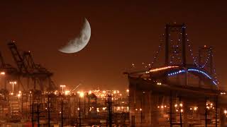 美丽的城市夜景高清实拍视频素材