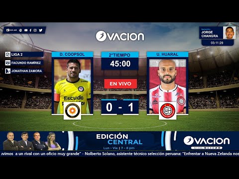 LIGA 2 | Deportivo Coopsol vs Unión Huaral por RADIO OVACION