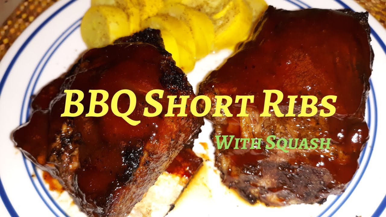 BBQ Short Ribs With Squash - YouTube