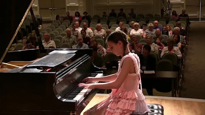 11-yr. old Ashley Leyva performing "Mississippi Ra...