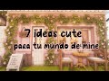 🍓7 ideas para tu mundo de minecraft🍓