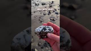 Nice breccia agate chunk. #Oregon #Coast #Pacific #Ocean #PNW #Beach #rock #agate #crystal #nature
