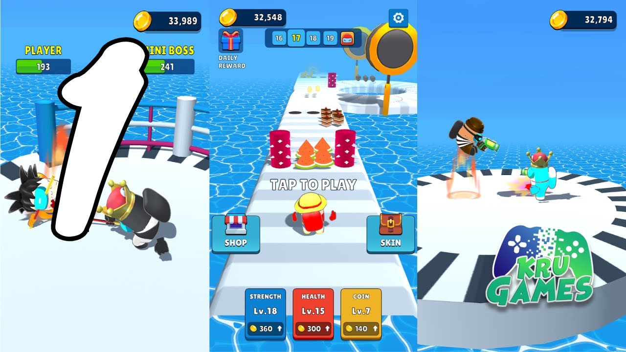 Imposter Dodge: Giant rush & Join clash Gameplay Walkthrough #1 (Android, IOS)