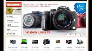 Ecommerce Electronics Store OpenCart template