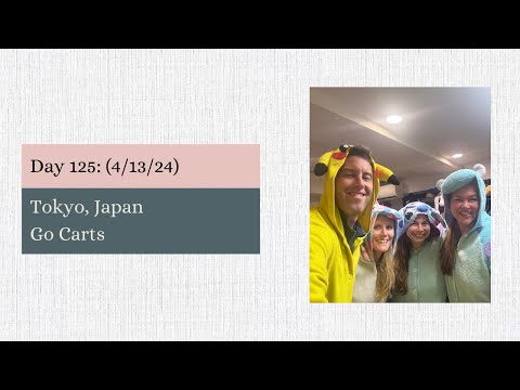 Day 125 (4/13/24) Tokyo, Japan On the Ultimate World Cruise Video Thumbnail