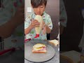 朝ご飯作りに挑戦！#shorts #しょうやん男三兄弟