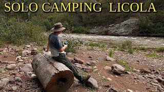 SOLO CAMPING  ON THE WELLINGTON RIVER LICOLA | VICTORIAN HIGH COUNTRY  4X4 AUSTRALIA