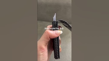 Secure your cards with this sleek rfid wallet #wallet #menswallet