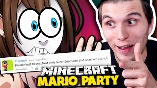 ICH BIN EIN RASSIST?! & MITSPIELER RASTET AUS! ✪ Minecraft Mario Party mit GermanLetsPlay