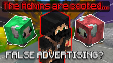 Hypixel Skyblock Admins Caught Lying