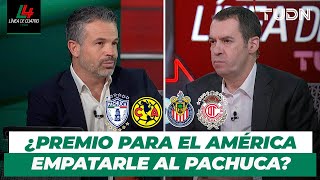 ¡América NO PUEDE con Pachuca! 🚨❌ Chivas tiene un pie en SEMIFINALES | Resumen Línea de 4