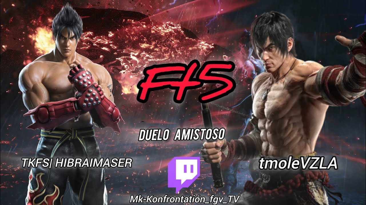 Tmolevzla vs TKFS|HIBRAIMASER ft5 amistoso TEKKEN8