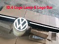 ID.4 logo lamp with wiring &vw logo emblem  ID.3 ID.6 rear logo ID.4 illuminated VW logo