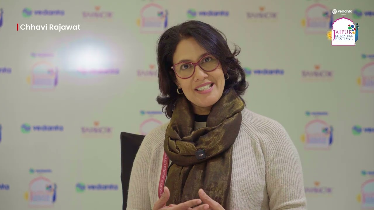 Chhavi Rajawat Interview at JLF 2026 | Her Experience of Jaipur Literature Festival | Nomad Vikas