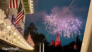 Mark Twain Nighttime Cruise with Fireworks | Disneyland Resort 2024 4K by Daps Magic 806 views 5 days ago 19 minutes