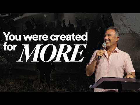 You Were Created for More: Stop Consuming and Start Building