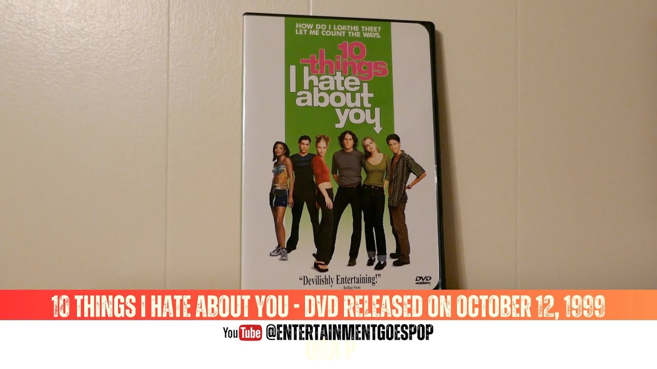 10 Things I Hate About You (1999) DVD Unboxing 📀 | Original DVD Release
