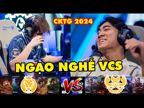 HIGHLIGHT GAM VS MDK FULL: NGẠO NGHỄ VCS | VÒNG SWISS | CKTG 2024