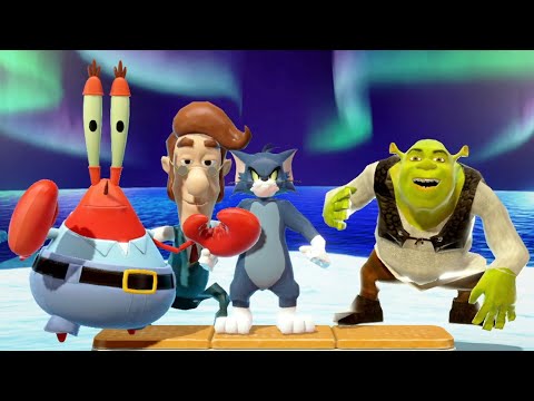 Cartoon Crossover Mario Party Superstars! - Cartoon Crossover Mario Party Superstars!