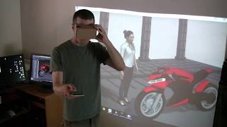 Virtual Reality with Projectors + Headsets + Phones screenshot 3